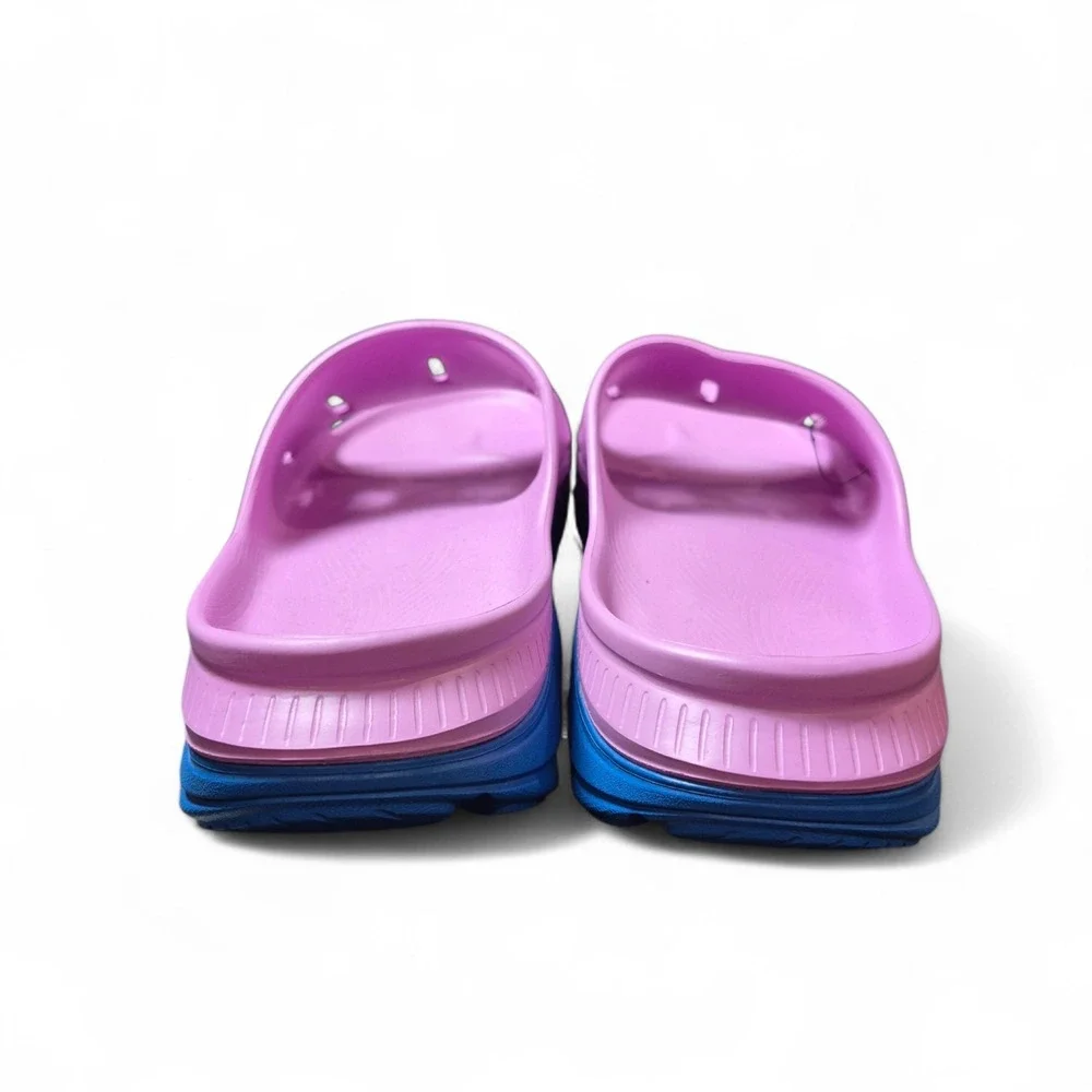 HOKA One One Mens US 14 Ora Recovery Slide 3 Cyclamen Coastal Sky NWT‎